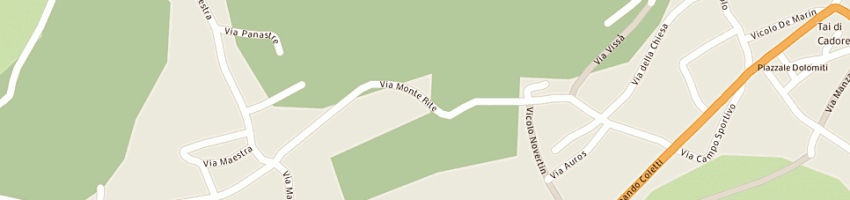 Mappa della impresa lasertec srl a PIEVE DI CADORE