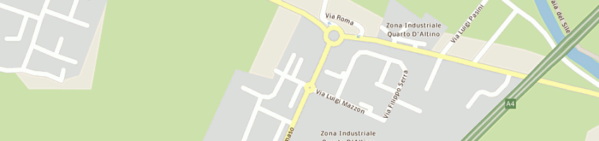 Mappa della impresa verve (srl) a quarto d altino