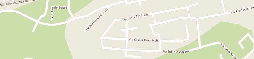 Mappa della impresa la bottega dell'arte fabbrile a ROMA