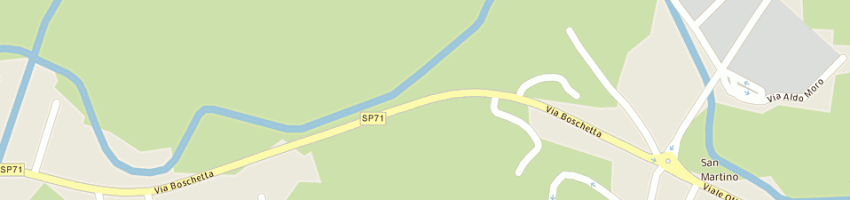Mappa della impresa idee in testa di brescacin sandra e cadalt silva snc a COLLE UMBERTO
