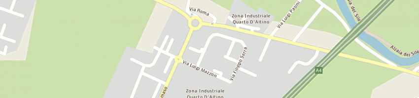 Mappa della impresa fashion project srl a quarto d altino