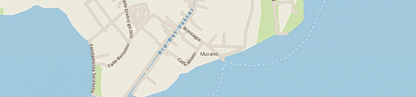 Mappa della impresa vetreria ai dogi snc a VENEZIA