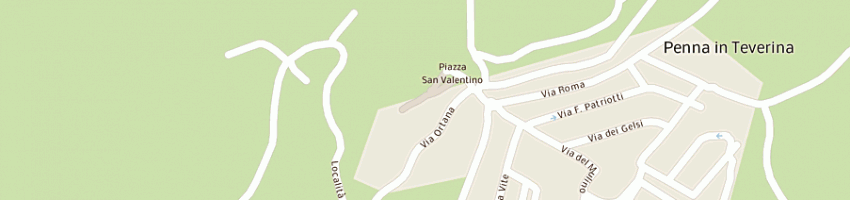 Mappa della impresa perrone pietro giuseppe a PENNA IN TEVERINA