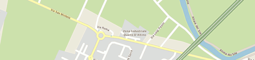 Mappa della impresa da odino di pasini maurizio e c sas a quarto d altino