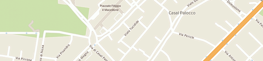 Mappa della impresa cs centro servizi srl a ROMA