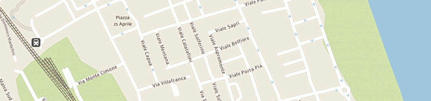 Mappa della impresa albergo hotel monique a CERVIA