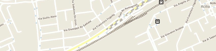 Mappa della impresa ottica francesco srl a ROMA