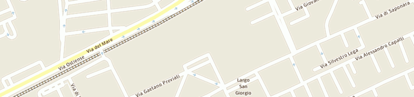 Mappa della impresa centro sportivo le cupole a ROMA