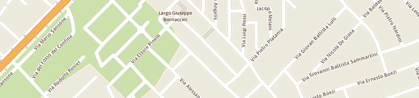 Mappa della impresa asterisco srl a ROMA