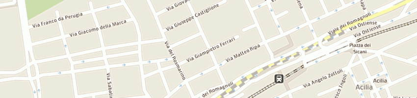 Mappa della impresa palmesi mario a ROMA