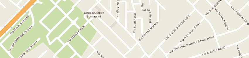Mappa della impresa progeline srl a ROMA