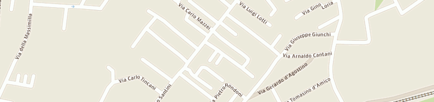Mappa della impresa donnini ettore a ROMA