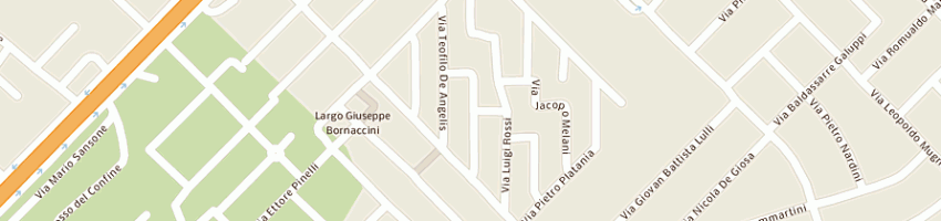 Mappa della impresa tredilemme sas di miscio mario e c a ROMA