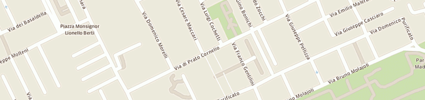 Mappa della impresa geco srl a ROMA