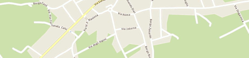 Mappa della impresa candiago giuseppe a SAN FIOR