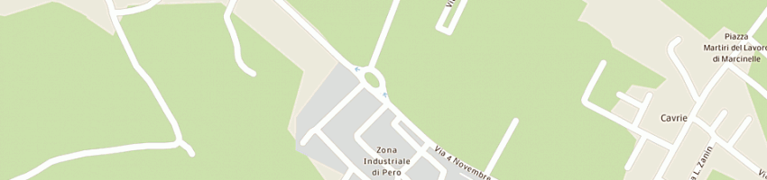 Mappa della impresa cescon ivano a BREDA DI PIAVE