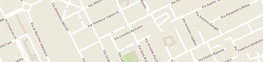 Mappa della impresa ecografia acilia snc a ROMA