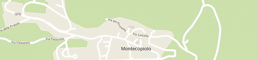 Mappa della impresa hotel ristorante villa labor a MONTECOPIOLO