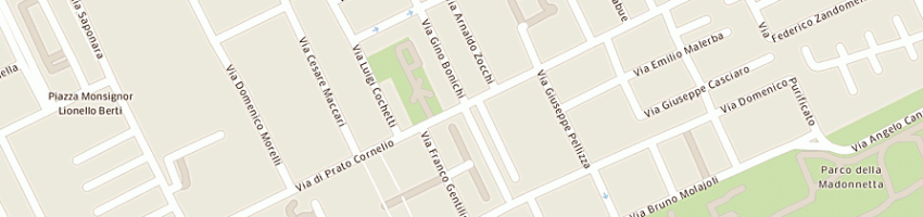 Mappa della impresa ofim 2,  - snc di capone giorgio e capone rocco a ROMA