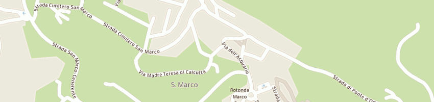 Mappa della impresa elettrodata snc a PERUGIA