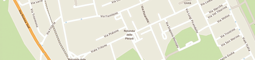 Mappa della impresa conad pinarella snc a CERVIA