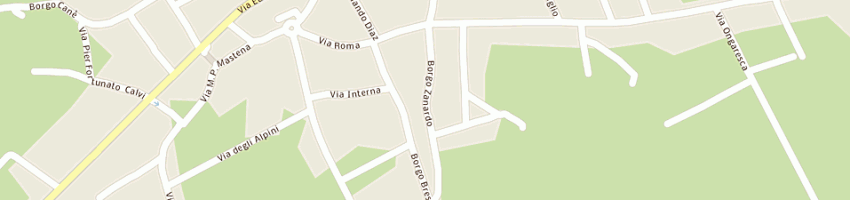 Mappa della impresa perozzo ernesto a SAN FIOR