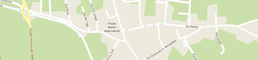 Mappa della impresa cadamuro elio srl a CIMADOLMO