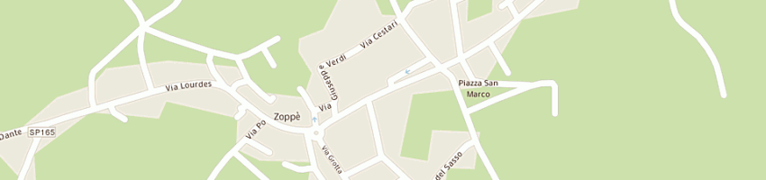 Mappa della impresa francescon giuseppe a SAN VENDEMIANO