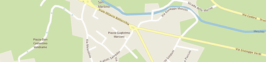Mappa della impresa decora snc di salamon g e c a COLLE UMBERTO