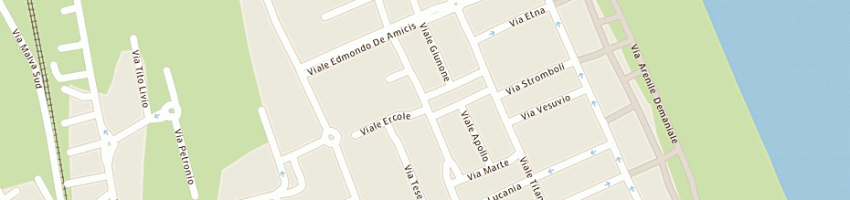 Mappa della impresa pizzeria da carlo a CERVIA