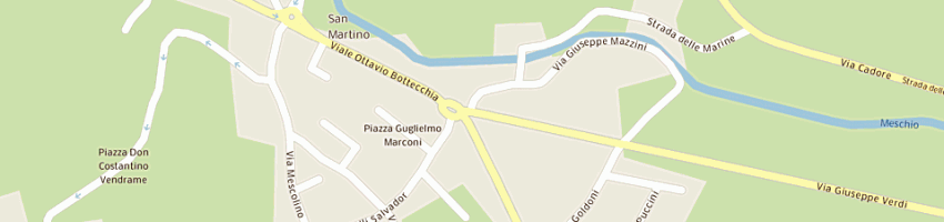 Mappa della impresa vendrame snc di vendrame paolo enrico e stefano a COLLE UMBERTO