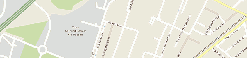 Mappa della impresa borga tiziano a quarto d altino
