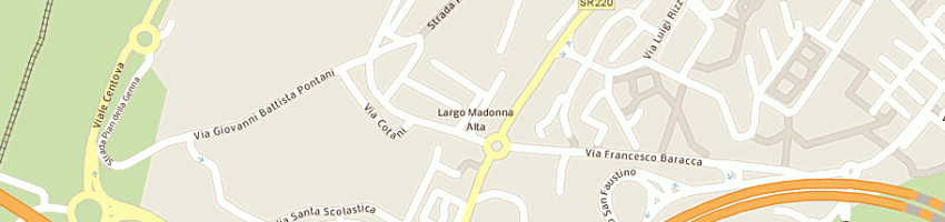 Mappa della impresa erboristeria zonabenessere a PERUGIA