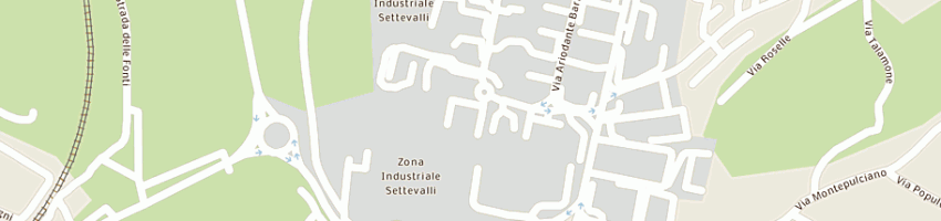 Mappa della impresa baldoni ferramenta srl a PERUGIA