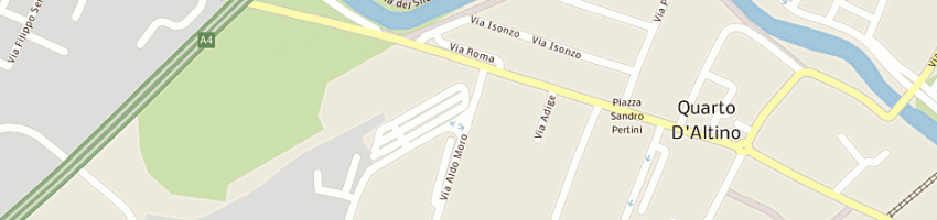 Mappa della impresa pasticceria l' isola dolce a quarto d altino