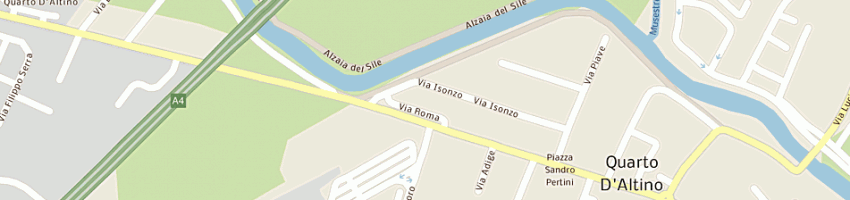 Mappa della impresa studio di ingegneria geoset a quarto d altino