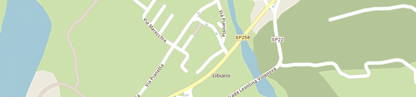 Mappa della impresa caffe maddalena a SAN LEO