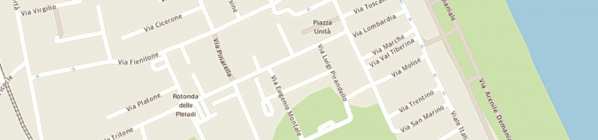 Mappa della impresa rosato sonja a CERVIA
