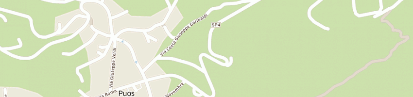 Mappa della impresa dal farra elvi a PUOS D ALPAGO