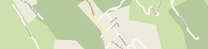 Mappa della impresa schafer johann e c(snc) a SESTO