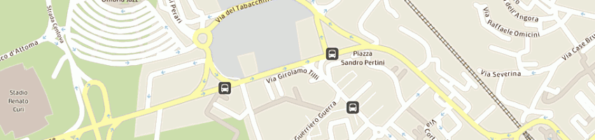 Mappa della impresa lenzi studio sas a PERUGIA