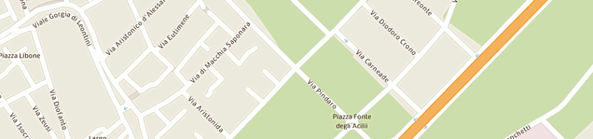 Mappa della impresa quadalti fiorella a ROMA