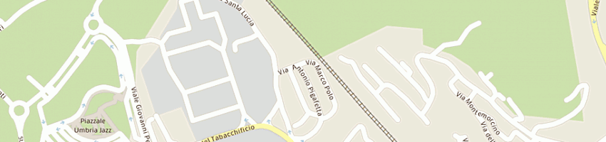 Mappa della impresa filo d'argento a PERUGIA