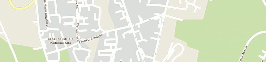 Mappa della impresa autofficina bm a PERUGIA