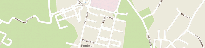 Mappa della impresa delicati srl a PERUGIA