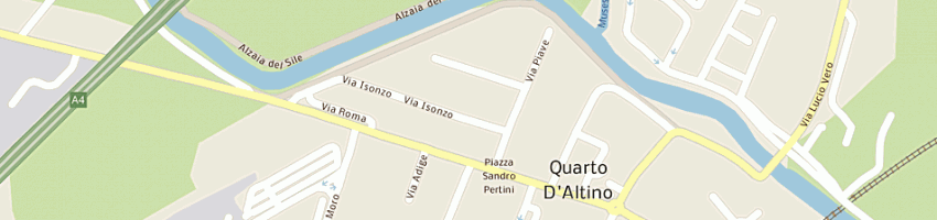 Mappa della impresa rafo di michela prosdocimo e c sas a quarto d altino