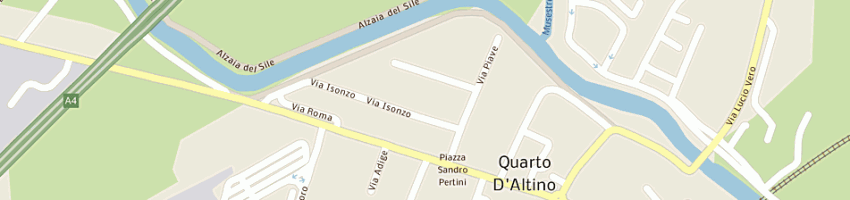 Mappa della impresa mosconi marina a quarto d altino