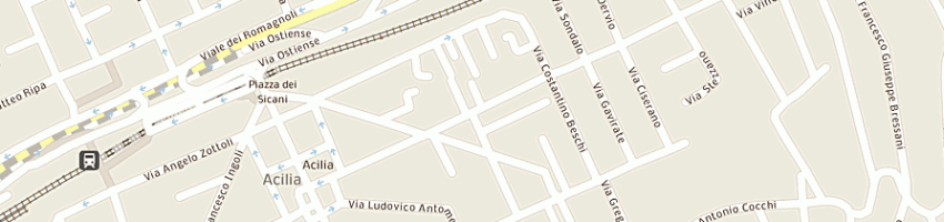 Mappa della impresa mgm di maffeo giuseppe e figlio snc a ROMA