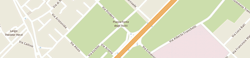Mappa della impresa tova' 2004 srl a ROMA