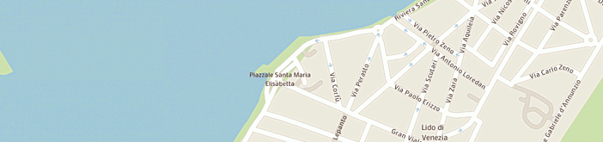 Mappa della impresa chiesa cattolica parrocchiale s maria elisabetta a VENEZIA